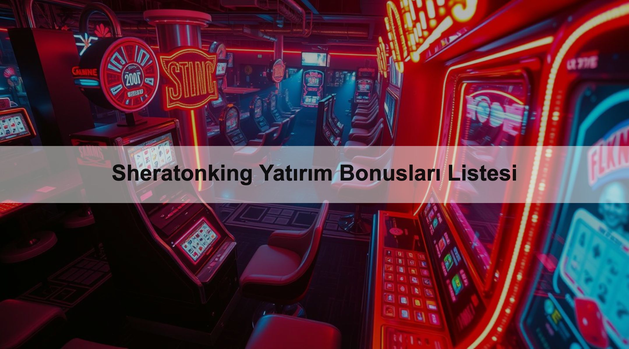 Sheratonking Yatırım Bonusları Listesi
