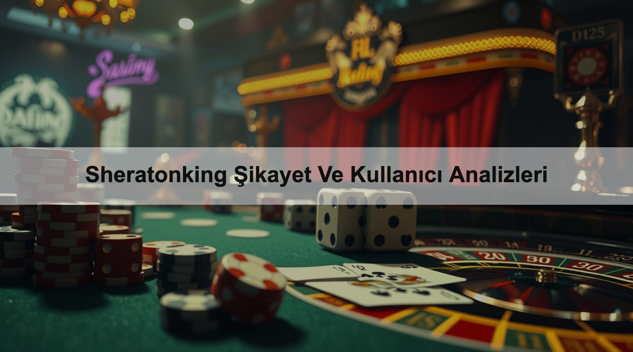 Sheratonking Şikayet Ve Kullanıcı Analizleri