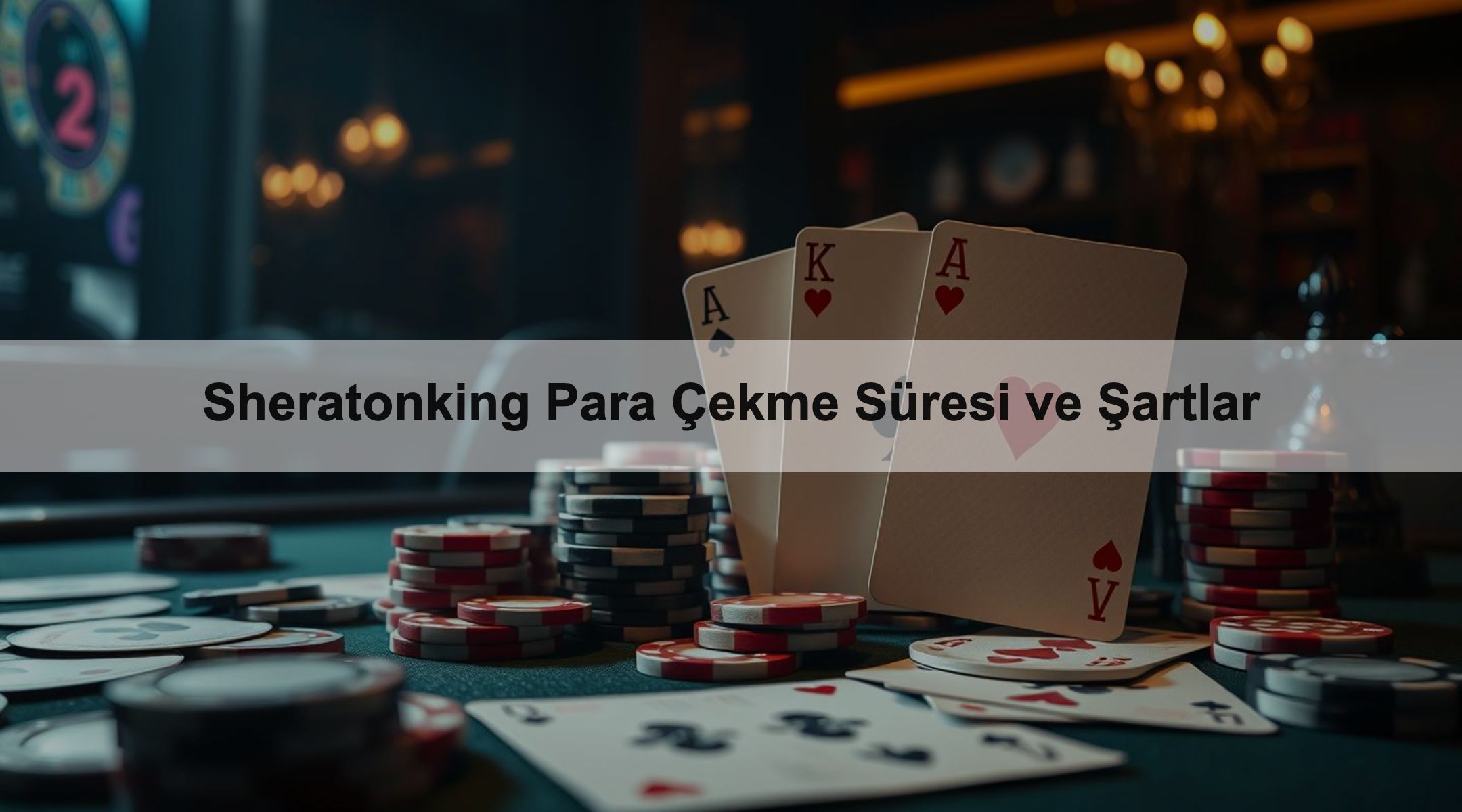 Sheratonking Para Çekme Süresi ve Şartlar