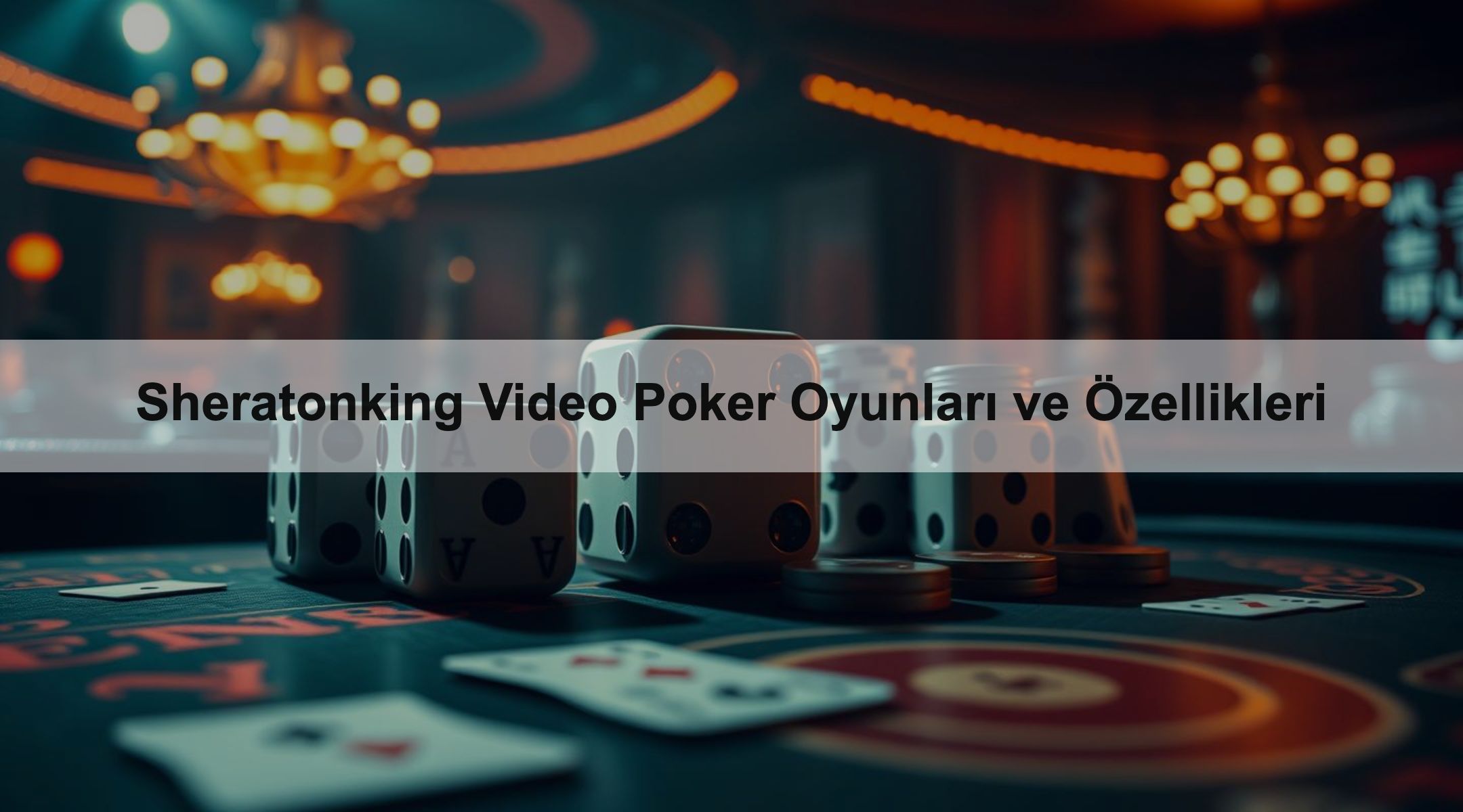 Sheratonking Video Poker Oyunları ve Özellikleri