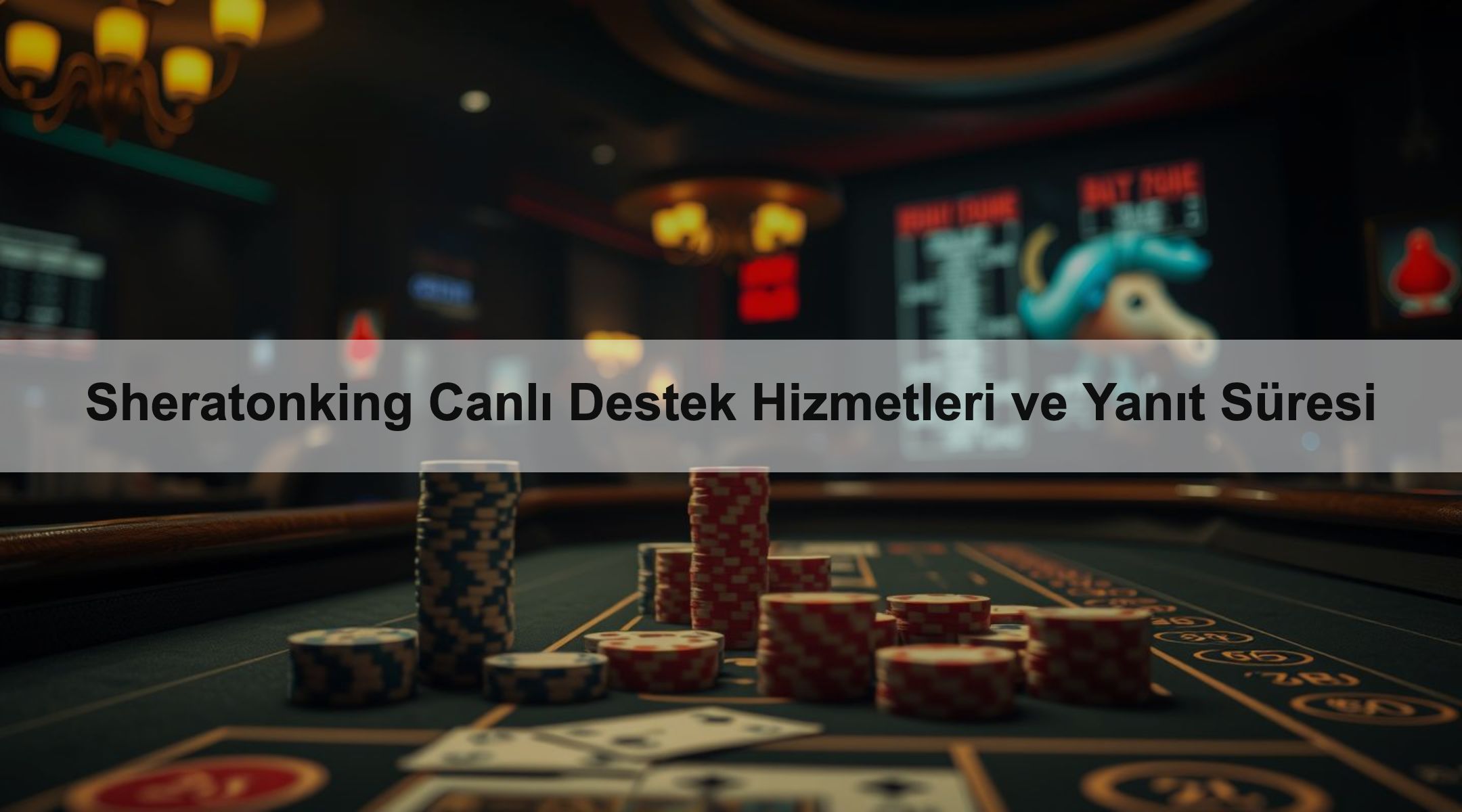 Sheratonking Canlı Destek Hizmetleri ve Yanıt Süresi